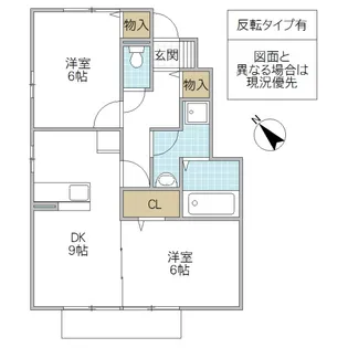 メイプルヒル I棟【1階】の間取り