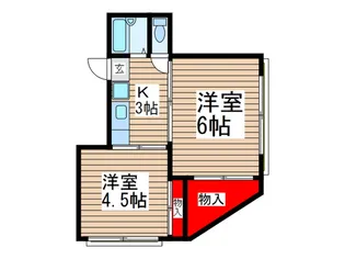 真島ビル【3階】の間取り