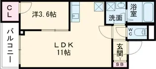 (仮称)ジーメゾン大和郡山ルクディ【3階】の間取り