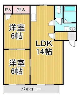 ロ・アール桜台【1階】の間取り