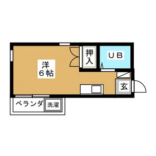 ロックヒル【2階】の間取り