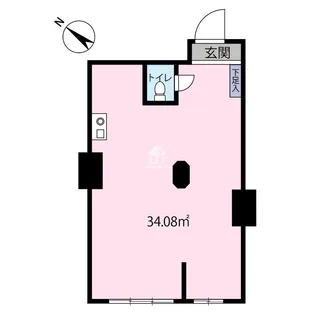 第7宮庭マンション【5階】の間取り