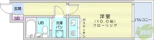 朝日プラザ国分町【10階】の間取り