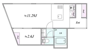 trias432【3階】の間取り