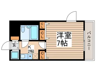 葛飾第一ビル【5階】の間取り