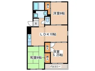 ヴァンベール湘南【2階】の間取り