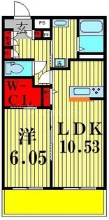 オアゾ桜台II【1階】の間取り