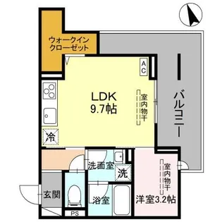 TORISIAS三峯【2階】の間取り