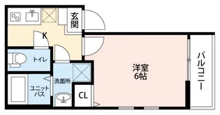 シーバ生田【1階】の間取り