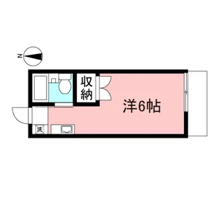 アーネスト百合丘【1階】の間取り