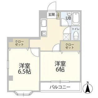 YMO弦巻【2階】の間取り