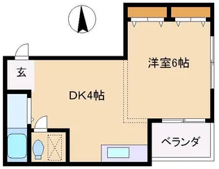 サウスコーポ【3階】の間取り