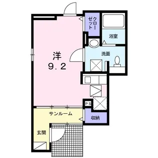 アイン・T【1階】の間取り