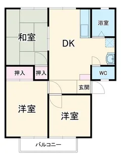 サニ・プラーザ【2階】の間取り