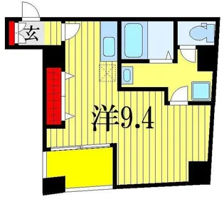 ブッシュハウス【3階】の間取り