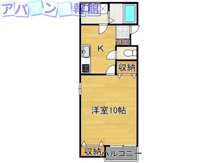 ハレクラニI【1階】の間取り