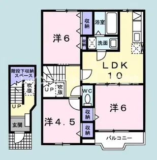 ア・ラ・モードの間取り