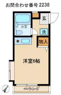 メゾン若狭【1階】の間取り