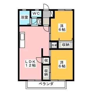 エミネンス壱番館【1階】の間取り