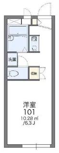 レオパレスグランシャリオ【2階】の間取り