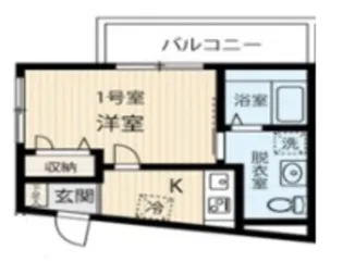 ラウレア生麦【2階】の間取り
