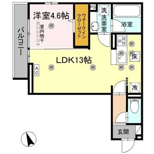 セレーノ コート【2階】の間取り