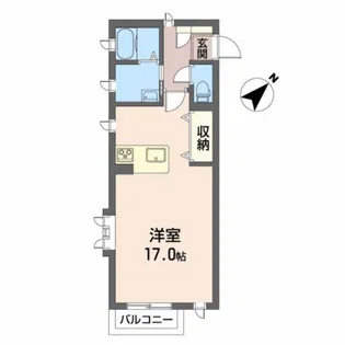 グランカーサ光ヶ丘【2階】の間取り