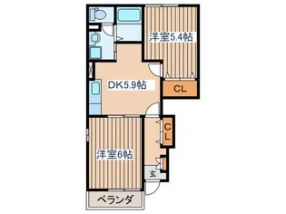 sunrise hill【1階】の間取り
