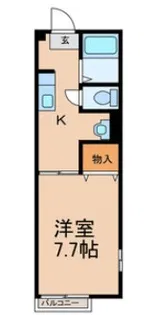 グレイスK【2階】の間取り