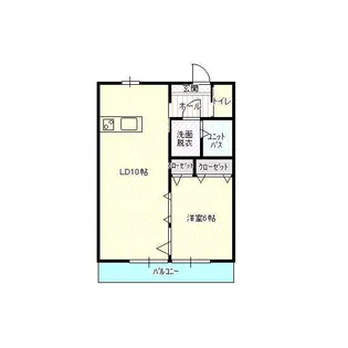 カーサ桜町【2階】の間取り