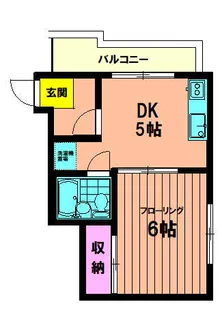 代々木伊藤ローヤルコーポ【4階】の間取り