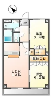 インマヌエル【1階】の間取り