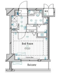 東京都江東区東砂6【マンション】の間取り