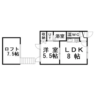 アーバンビクトリア【2階】の間取り