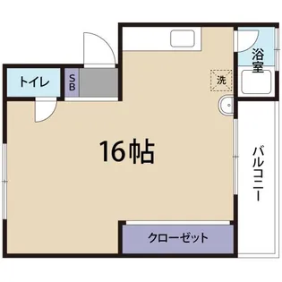 ハイツkiki【2階】の間取り