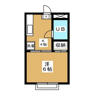 カーサビアンカ赤堤【1階】の間取り