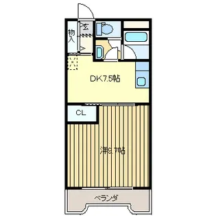 小山ガーデンプレイス壱番館【2階】の間取り