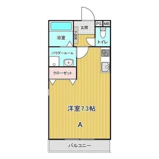 グランビューII【1階】の間取り