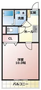 レザン・コート【1階】の間取り