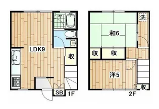 神奈川県横浜市南区白妙町3【一戸建】の間取り