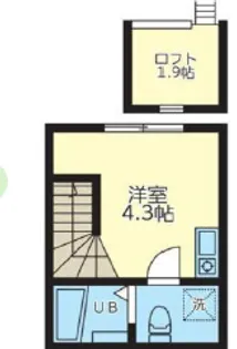 リージェンシー練馬A棟【2階】の間取り