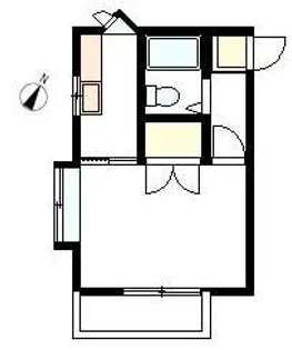 ベータハイツ【1階】の間取り