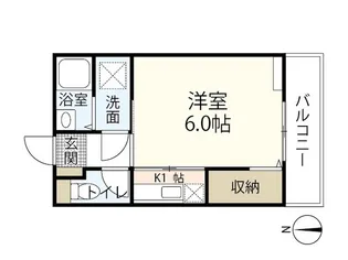 広島県広島市安佐南区安東2【アパート】の間取り