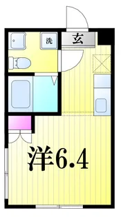 オーバル柏の間取り