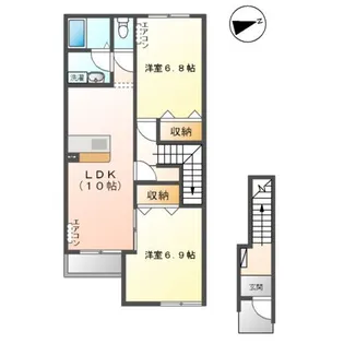 シーマ グランデ【2階】の間取り