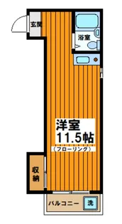 ハイム小竹【2階】の間取り