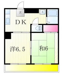 メゾン梅沢 きよしヶ丘【3階】の間取り