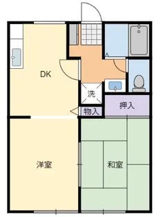 ミューズ【2階】の間取り