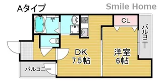 フジパレス清水丘I番館【2階】の間取り