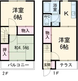 千葉県流山市南流山2【一戸建】の間取り